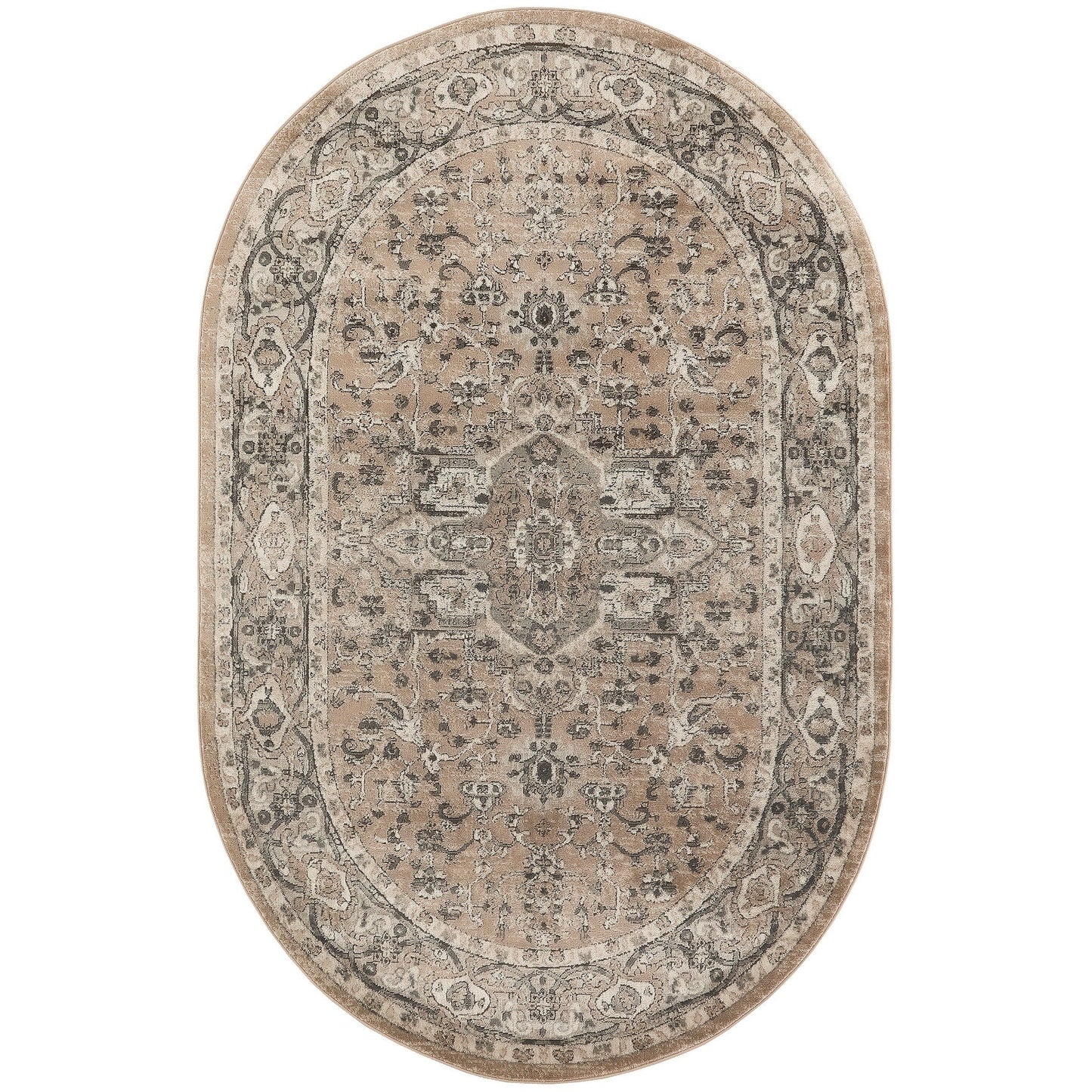 Nourison Concerto Classic Persian Medallion Area Rug.