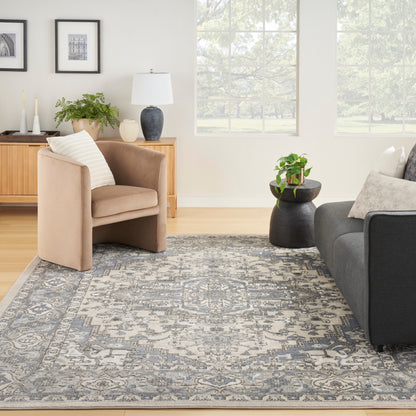 Nourison Concerto Classic Persian Medallion Area Rug.