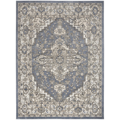 Nourison Concerto Classic Persian Medallion Area Rug.
