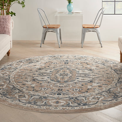 Nourison Concerto Classic Persian Medallion Area Rug.