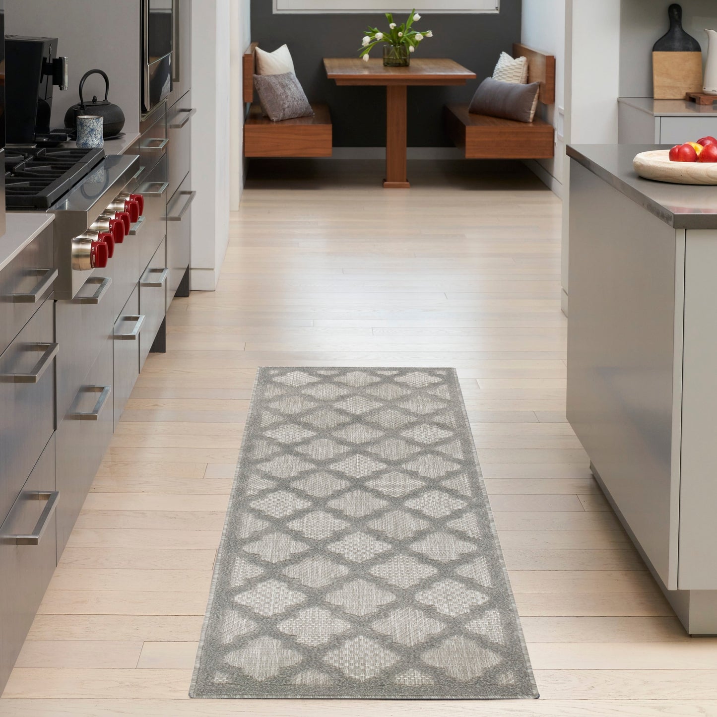 Nourison Easy Care Indoor/Outdoor Moroccan Trellis Area Rug