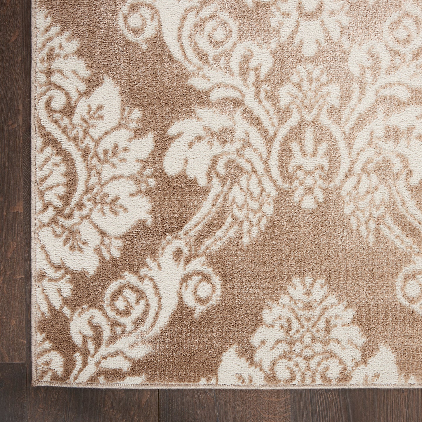 Nourison Elation Damask Pattern French Country Area Rug