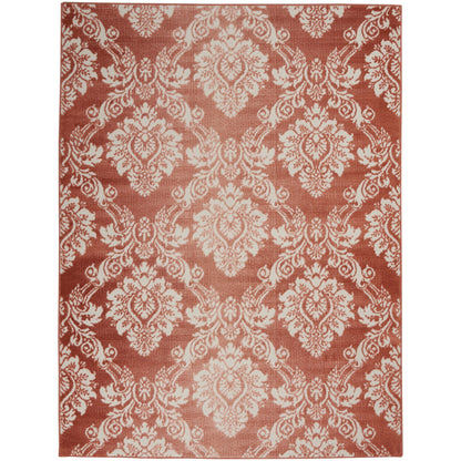 Nourison Elation Damask Pattern French Country Area Rug