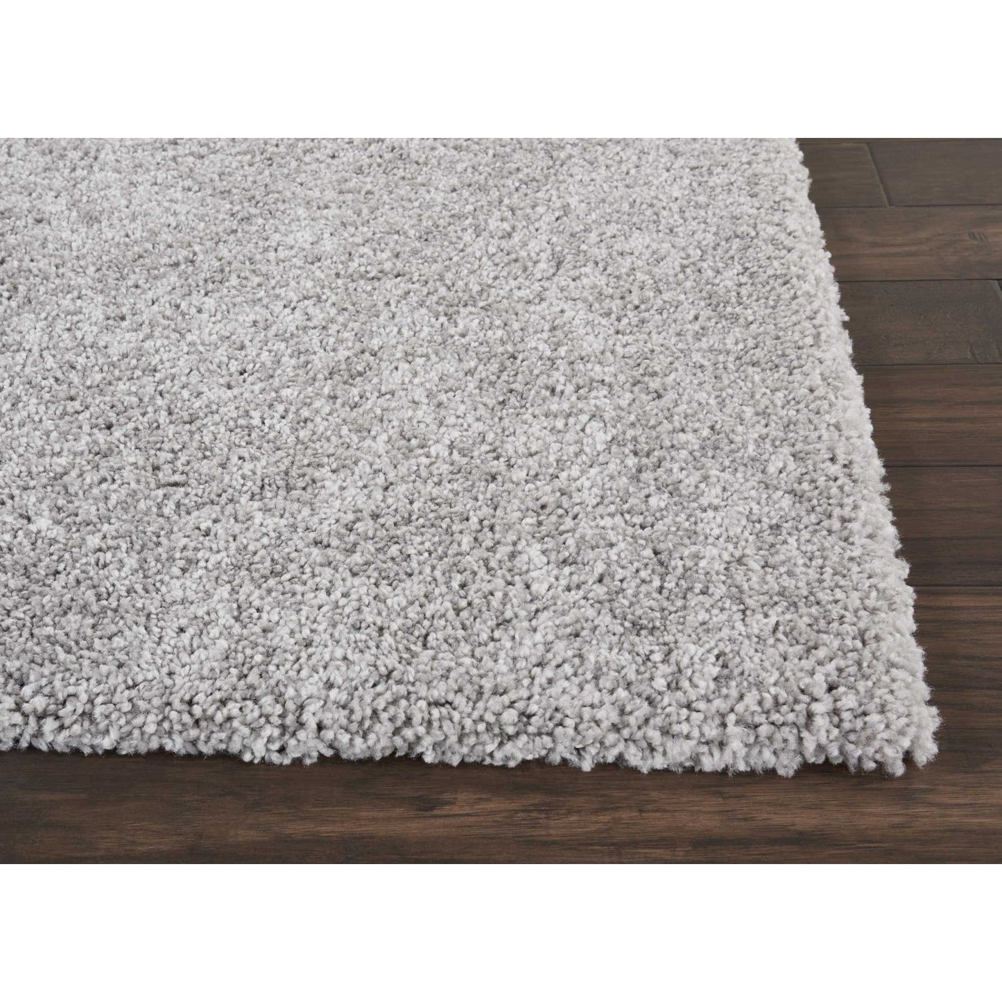 Nourison Malibu Shag Modern Plush Solid Area Rug
