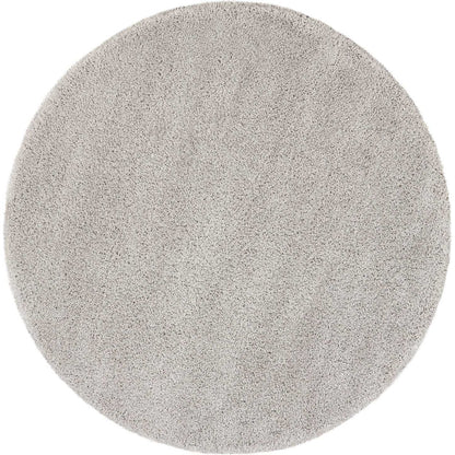 Nourison Malibu Shag Modern Plush Solid Area Rug