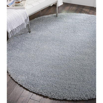 Nourison Malibu Shag Modern Plush Solid Area Rug