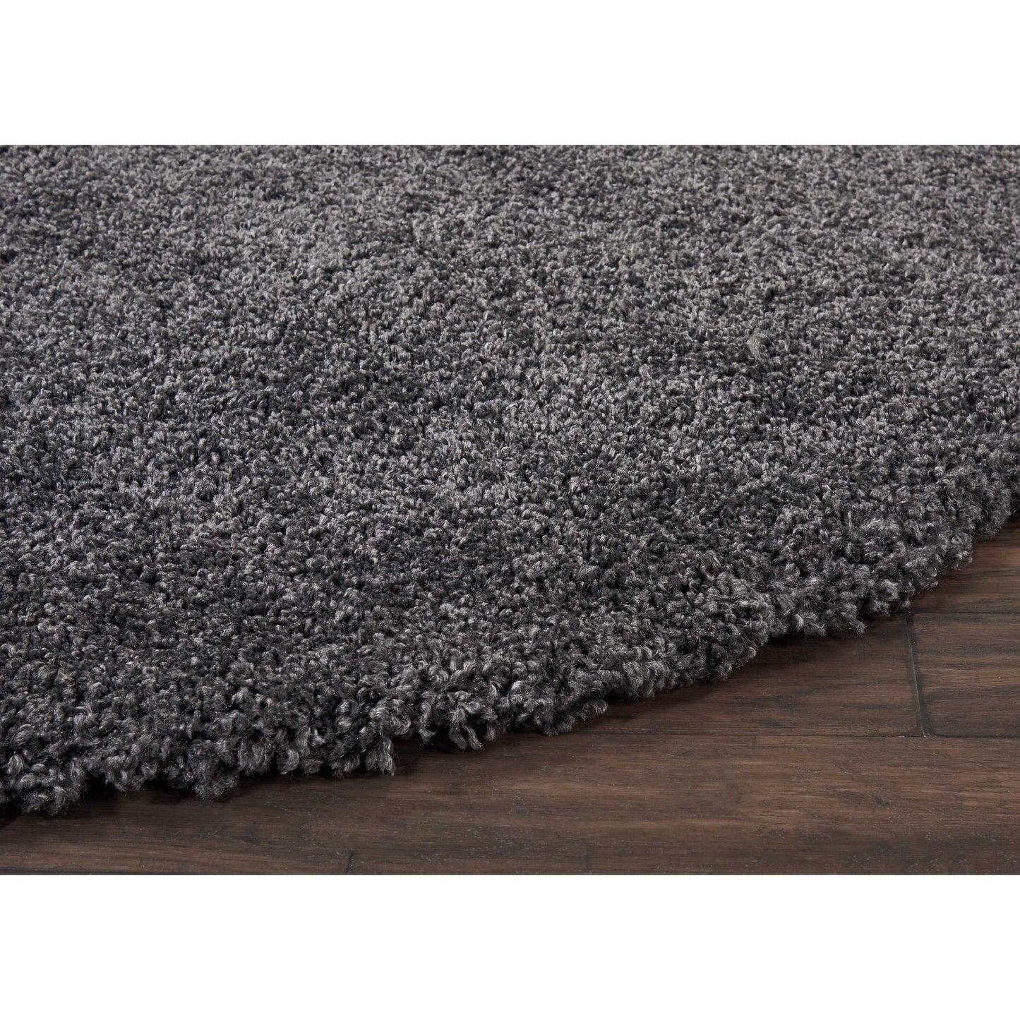 Nourison Malibu Shag Modern Plush Solid Area Rug