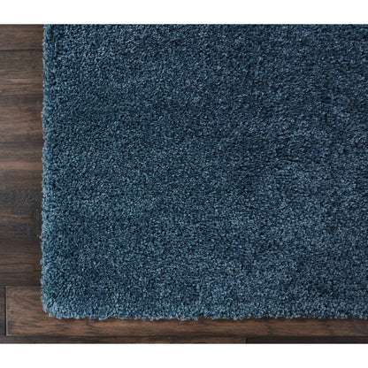 Nourison Malibu Shag Modern Plush Solid Area Rug