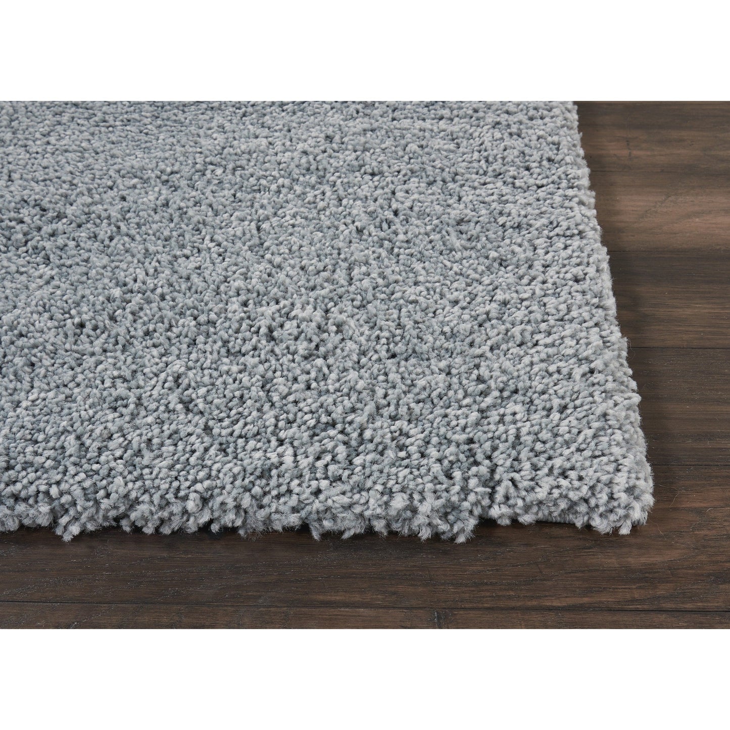 Nourison Malibu Shag Modern Plush Solid Area Rug