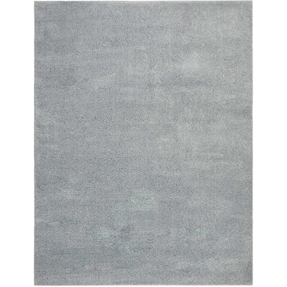 Nourison Malibu Shag Modern Plush Solid Area Rug