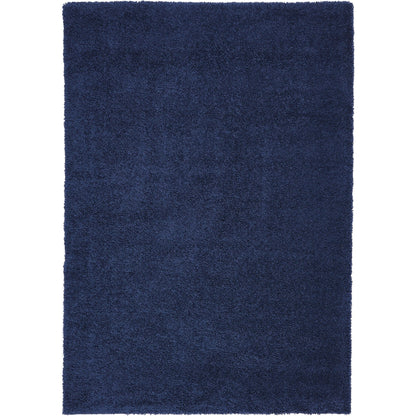Nourison Malibu Shag Modern Plush Solid Area Rug