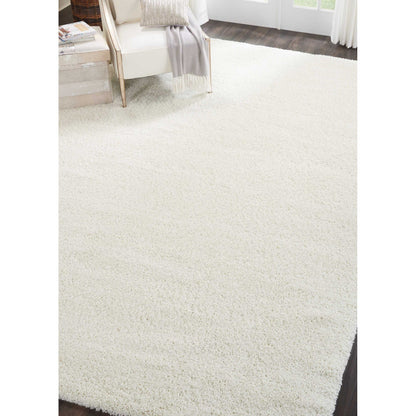 Nourison Malibu Shag Modern Plush Solid Area Rug