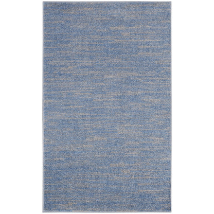 Nourison Modern Solid Indoor/Outdoor Area Rug