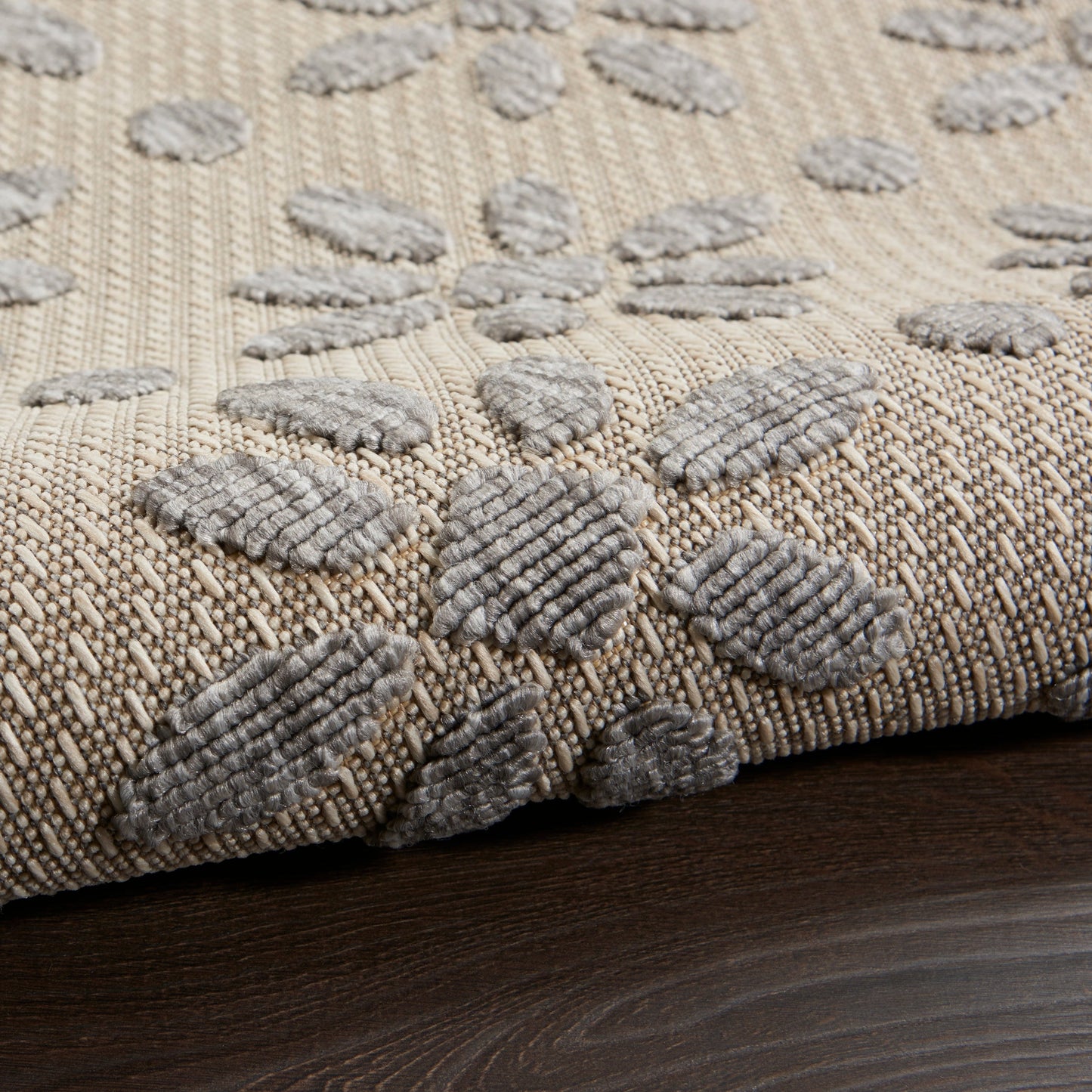 Nourison Palamos Modern Floral Hi Low Geometric Indoor Outdoor Area Rug