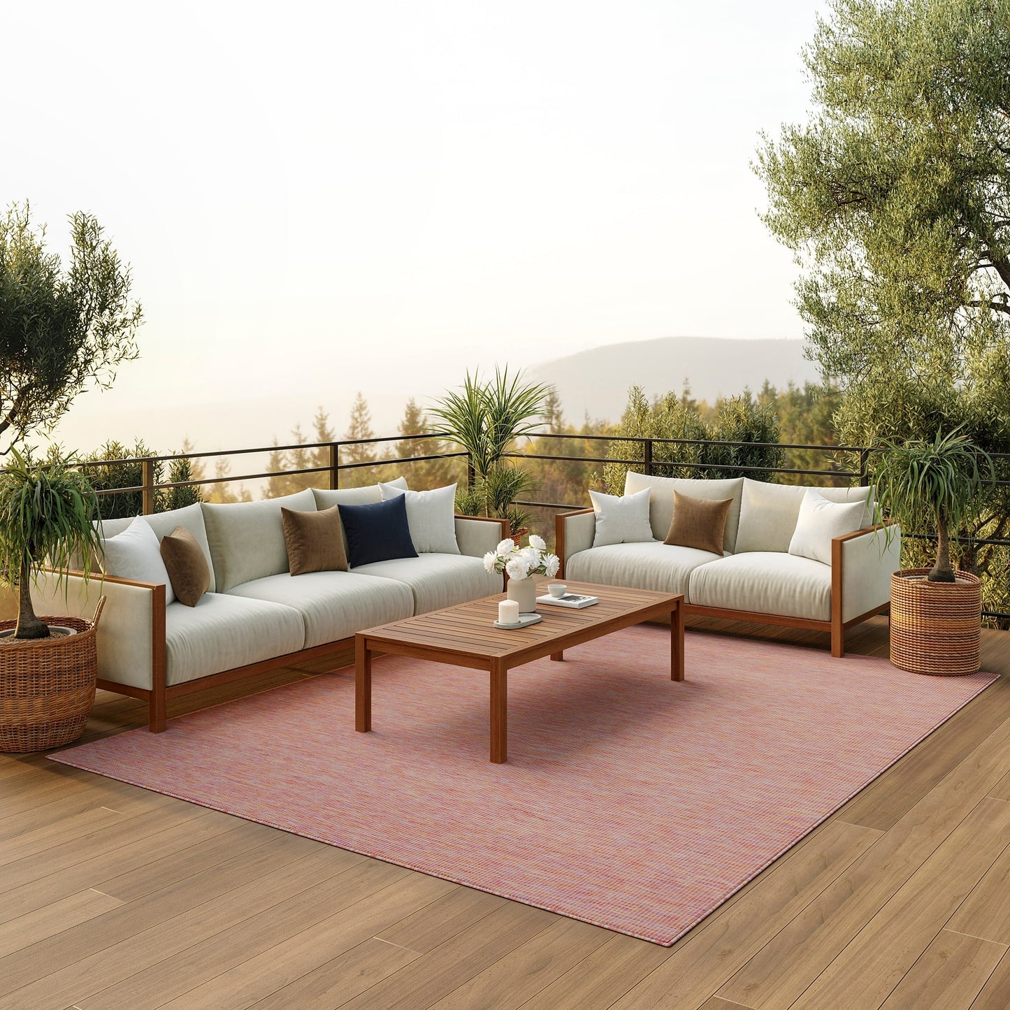 Nourison Positano Casual Modern Indoor/Outdoor Rug