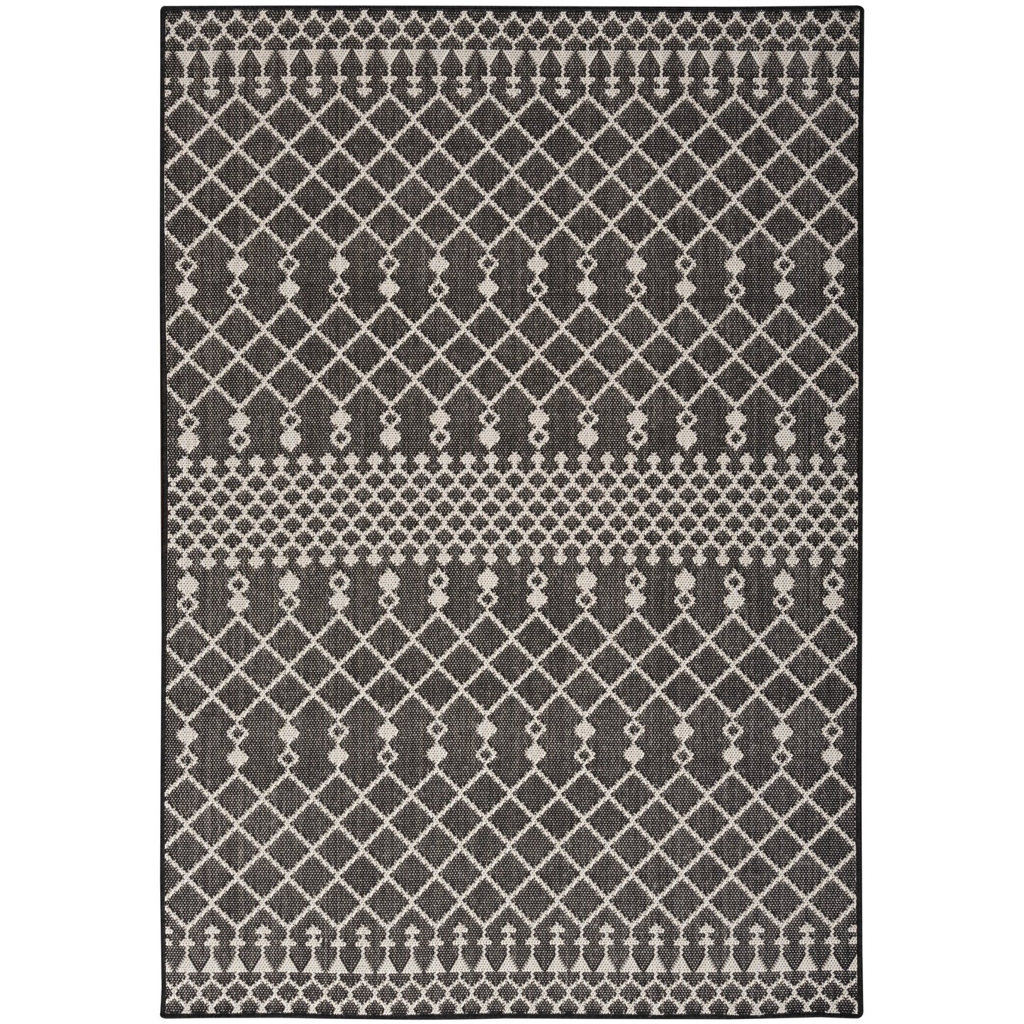 Nourison Selerno Indoor/Outdoor Moroccan Area Rug.