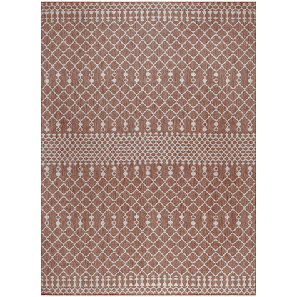 Nourison Selerno Indoor/Outdoor Moroccan Area Rug.