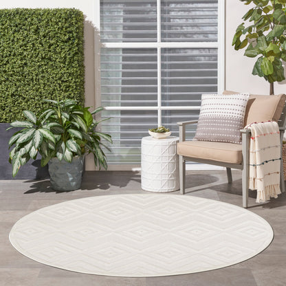 Nourison Versatile Indoor/Outdoor Geometric Flatweave Area Rug