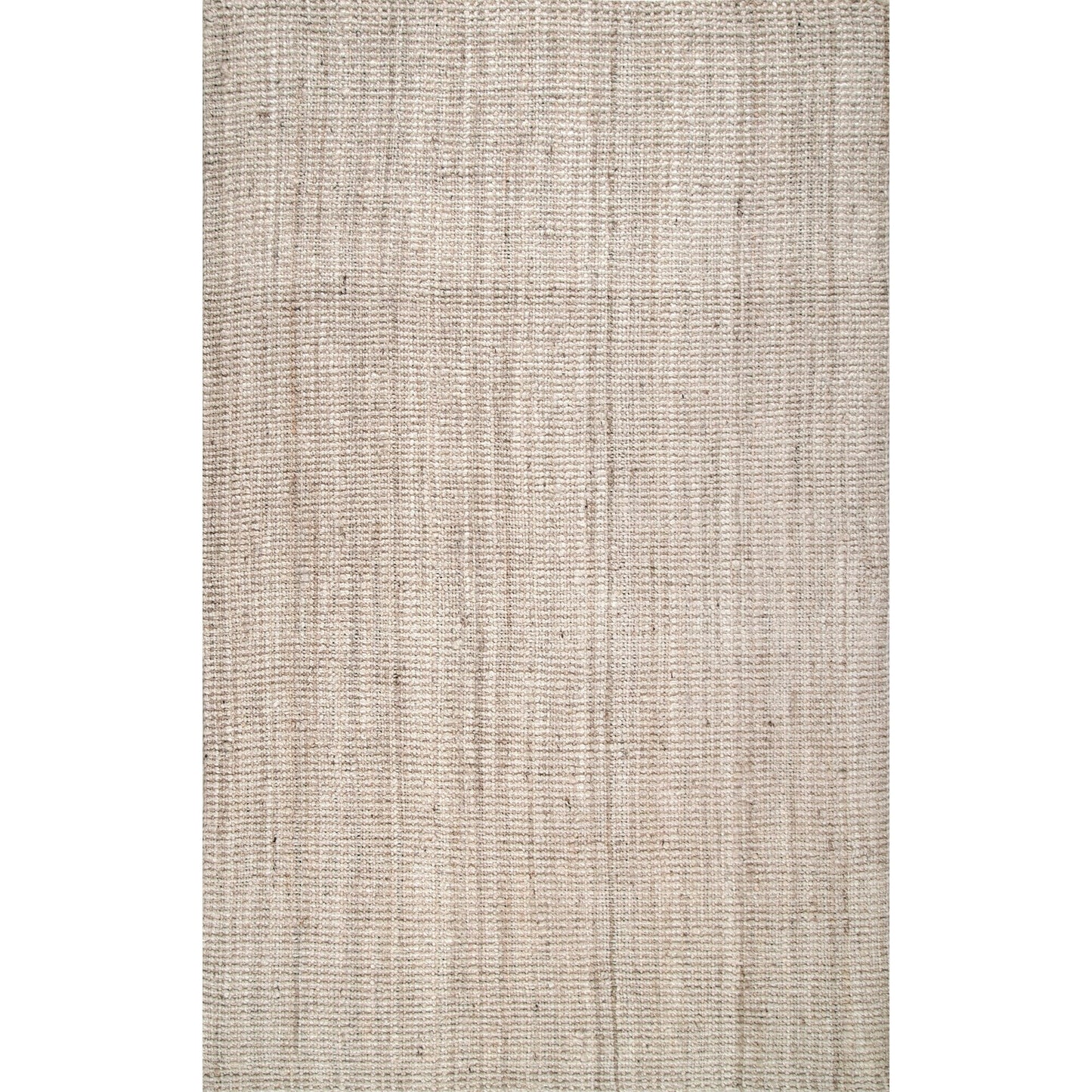 Nuloom Ashli Solid Farmhouse Jute Area Rug