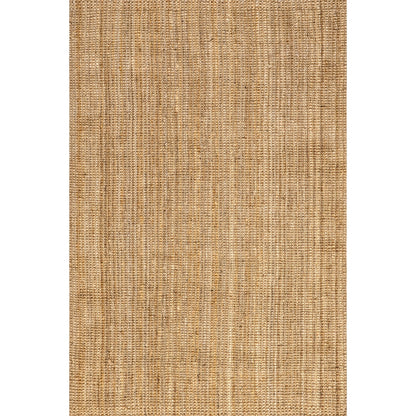 Nuloom Ashli Solid Farmhouse Jute Area Rug