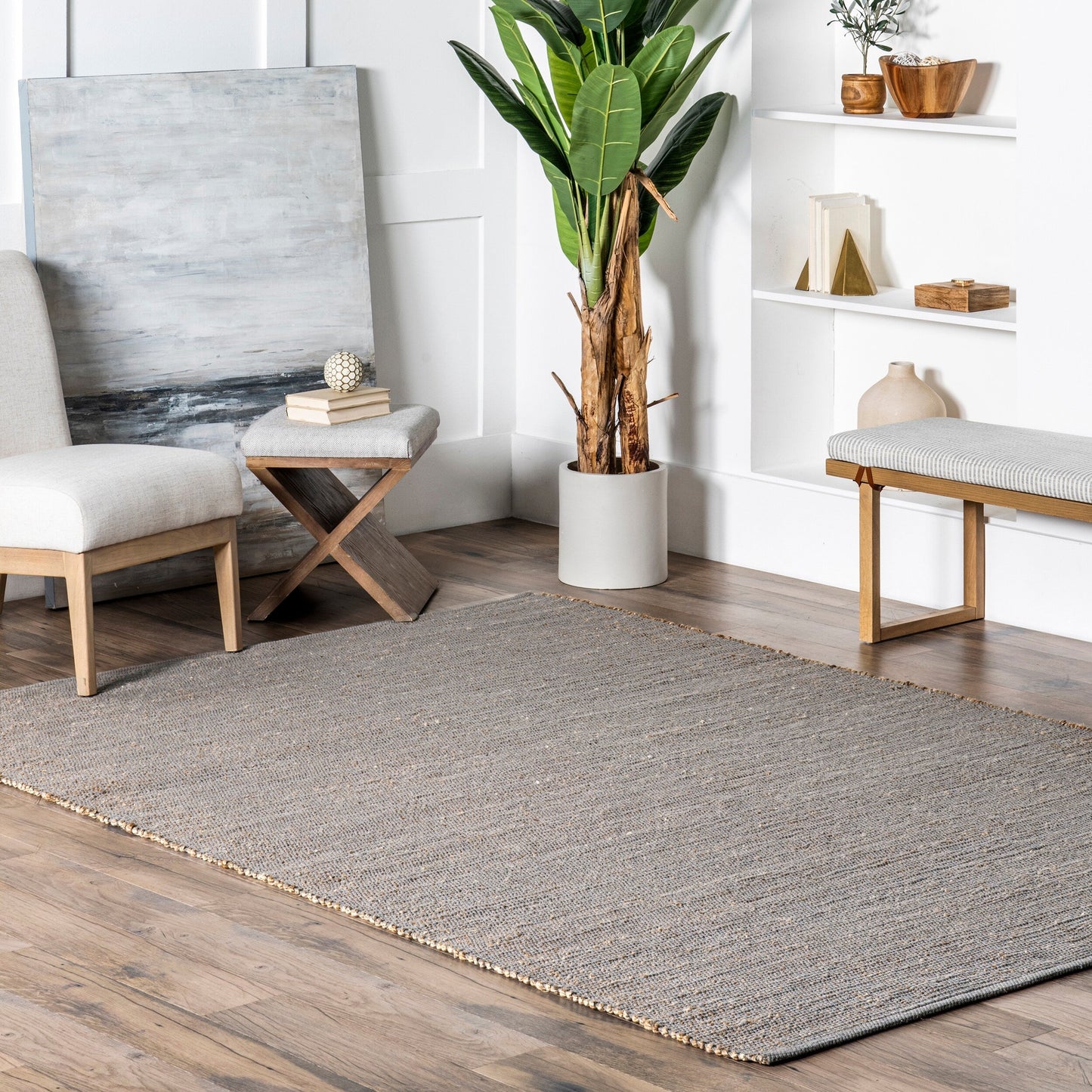 Nuloom Jacky Classic Jute Blend Area Rug