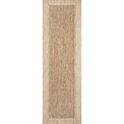 Nuloom Leah Classic Bordered Indoor/Outdoor Area Rug
