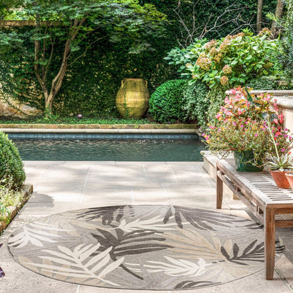 Origin Coastal Floral Indoor/Outdoor Area Rug.