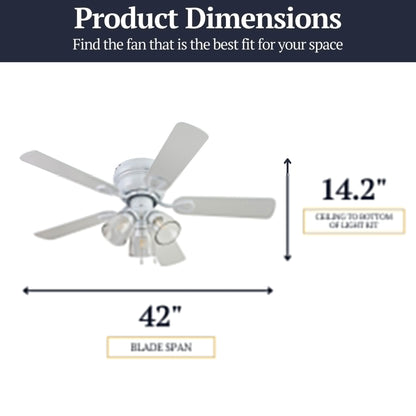 Prominence Home Renton Traditional Farmhouse Indoor Ceiling Fan