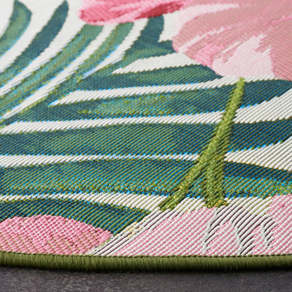 SAFAVIEH Barbados Agustina Tropical Indoor/ Outdoor Waterproof Patio Backyard Rug