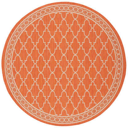 SAFAVIEH Courtyard Janell Trellis Indoor/ Outdoor Waterproof Patio Backyard Rug