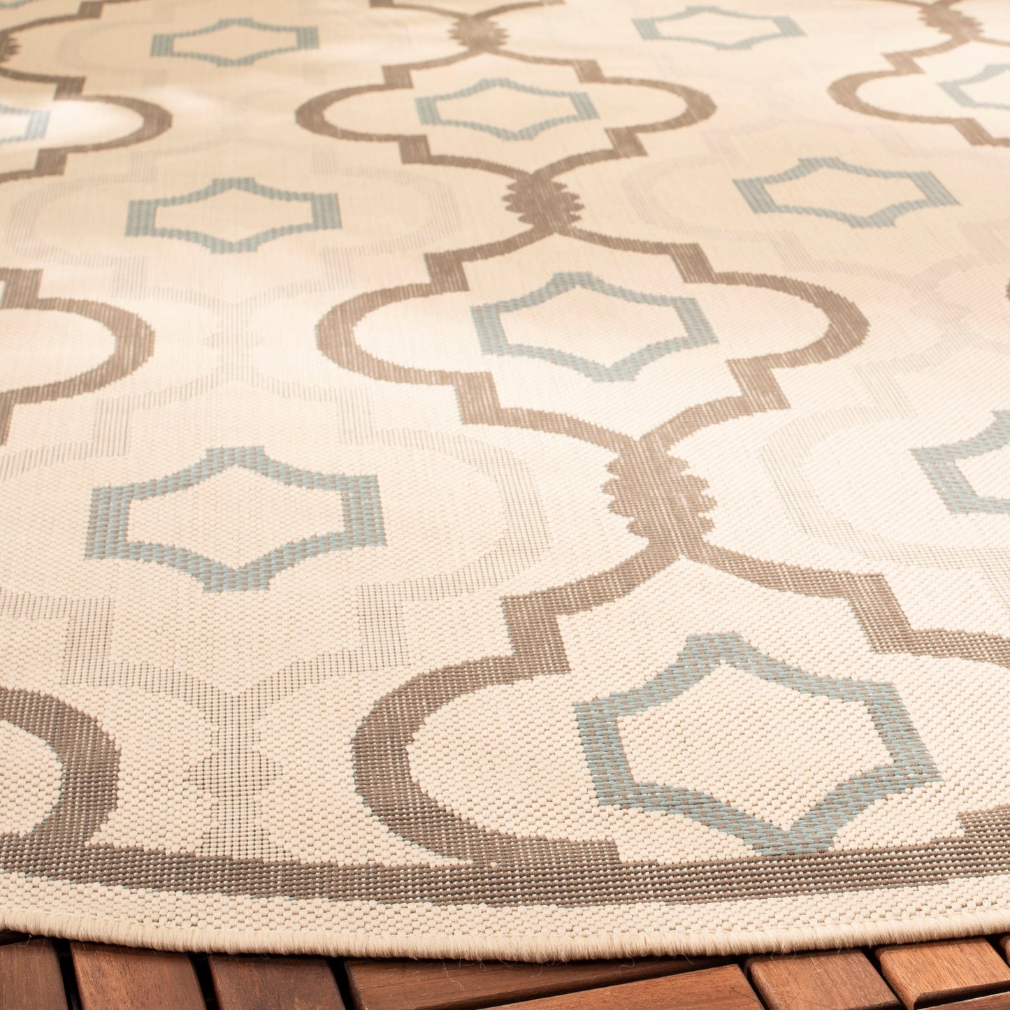 SAFAVIEH Courtyard Oyvor Indoor/ Outdoor Waterproof Patio Backyard Rug