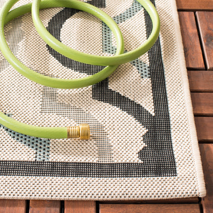 SAFAVIEH Courtyard Oyvor Indoor/ Outdoor Waterproof Patio Backyard Rug