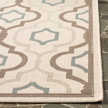 SAFAVIEH Courtyard Oyvor Indoor/ Outdoor Waterproof Patio Backyard Rug