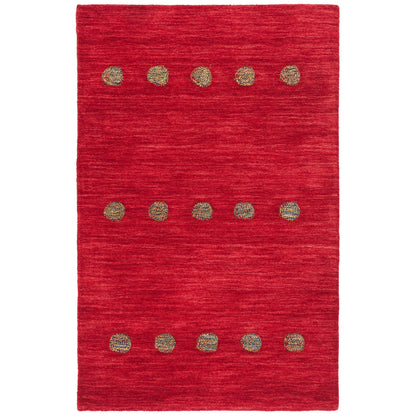 SAFAVIEH Handmade Himalaya Poppy Glossary Modern Wool Rug