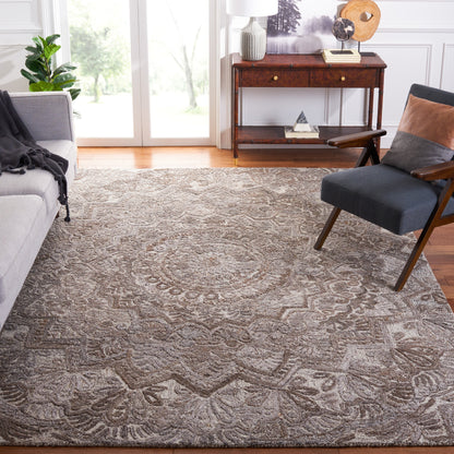 SAFAVIEH Handmade Marquee Carlijn Modern Medallion Wool Rug