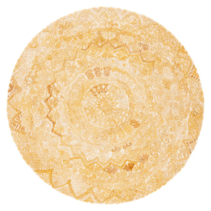 SAFAVIEH Handmade Marquee Carlijn Modern Medallion Wool Rug