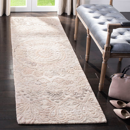 SAFAVIEH Handmade Marquee Carlijn Modern Medallion Wool Rug