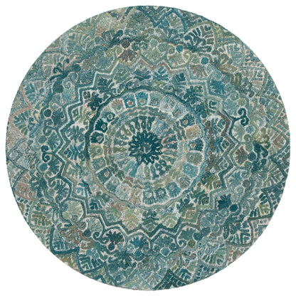 SAFAVIEH Handmade Marquee Carlijn Modern Medallion Wool Rug
