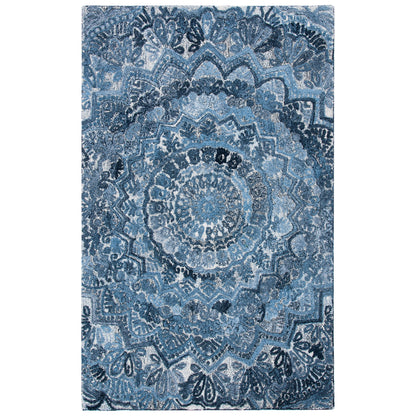 SAFAVIEH Handmade Marquee Carlijn Modern Medallion Wool Rug
