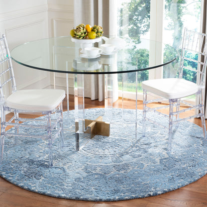 SAFAVIEH Handmade Marquee Carlijn Modern Medallion Wool Rug