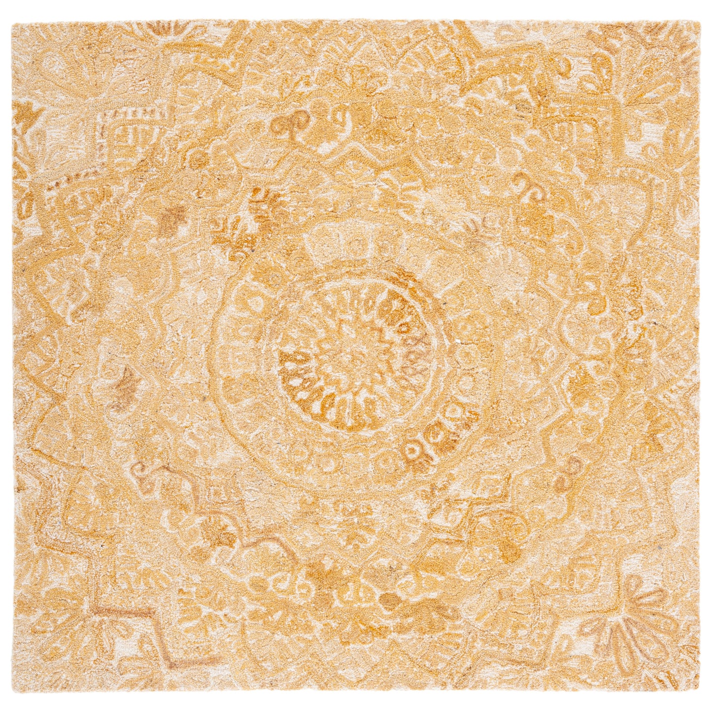 SAFAVIEH Handmade Marquee Carlijn Modern Medallion Wool Rug