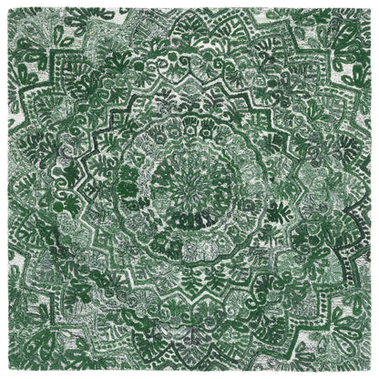 SAFAVIEH Handmade Marquee Carlijn Modern Medallion Wool Rug