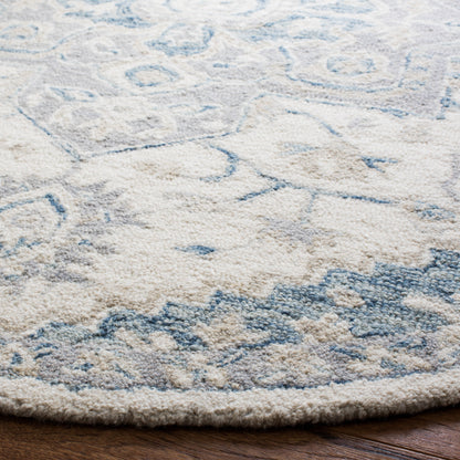 SAFAVIEH Handmade Micro-Loop Gulseven Medallion Wool Rug