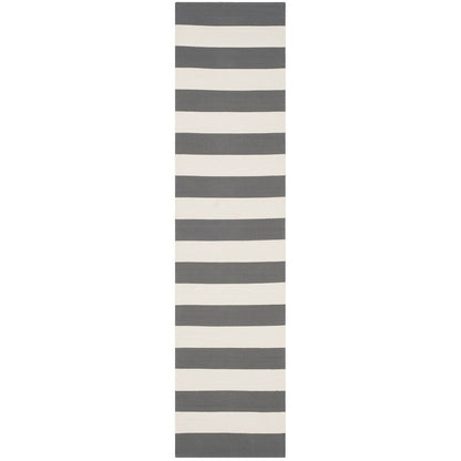 SAFAVIEH Handmade Montauk Geltrude Stripe Cotton Flatweave Rug