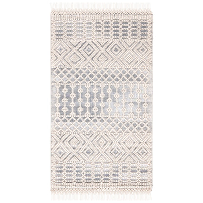 SAFAVIEH Handmade Natura Estel Wool Fringe Rug