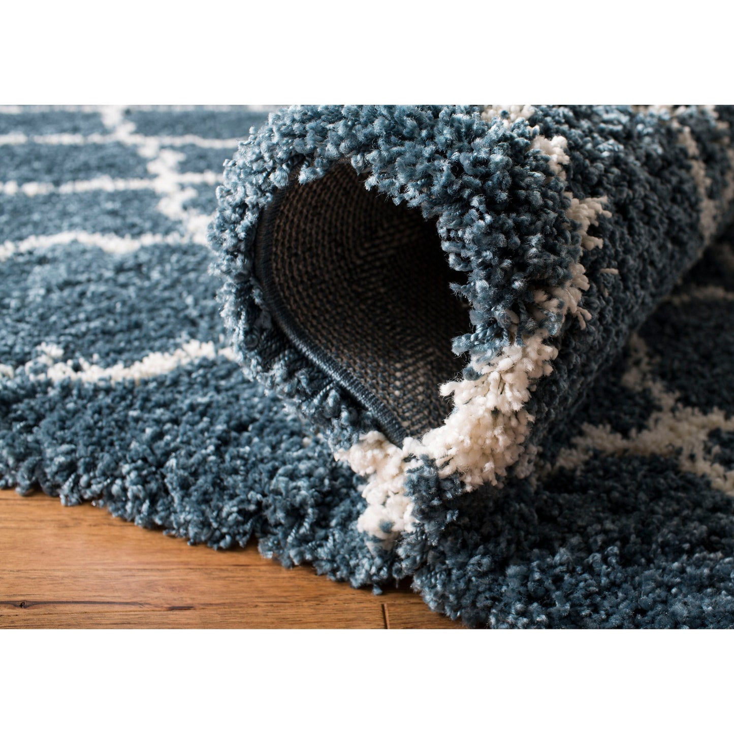 SAFAVIEH Hudson Shag Jeryl Glam Trellis 2-inch Area Rug