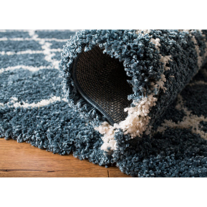 SAFAVIEH Hudson Shag Jeryl Glam Trellis 2-inch Area Rug