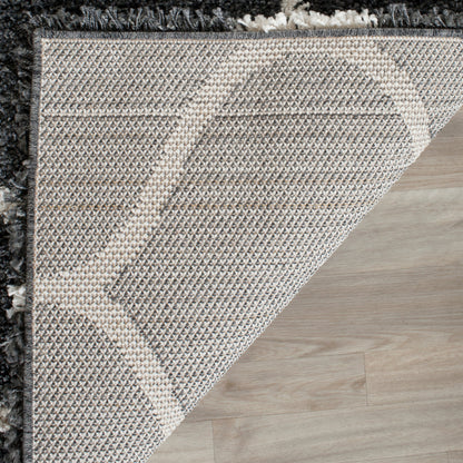 SAFAVIEH Hudson Shag Pushpa Trellis 2-inch Thick Area Rug