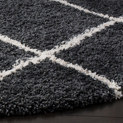 SAFAVIEH Hudson Shag Raili Diamond Trellis 2-inch Thick Rug