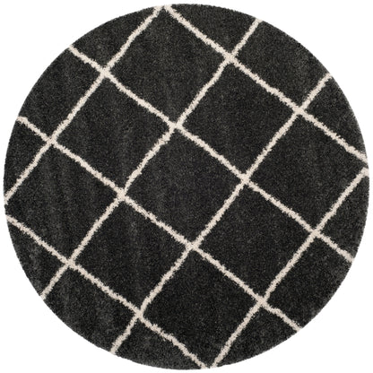SAFAVIEH Hudson Shag Raili Diamond Trellis 2-inch Thick Rug